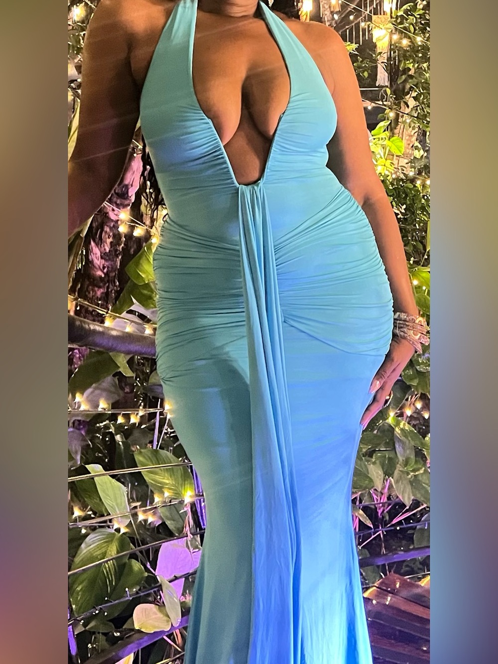 Babyboo Ruched Maxi Dress